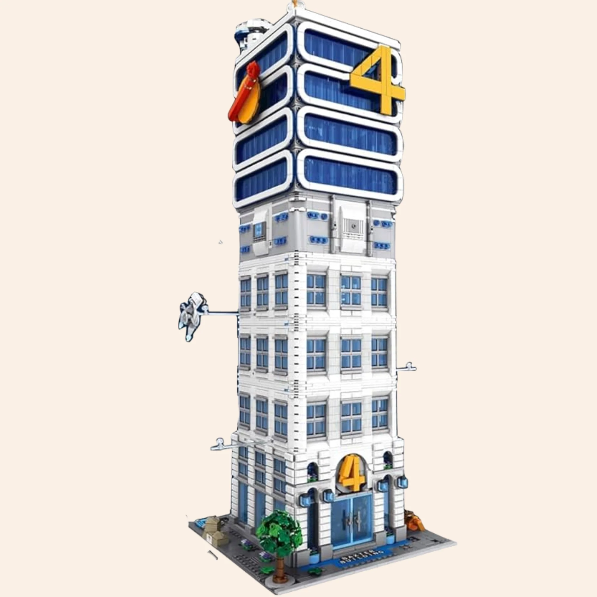 Super Heroic 4 Team Skyscraper 8003